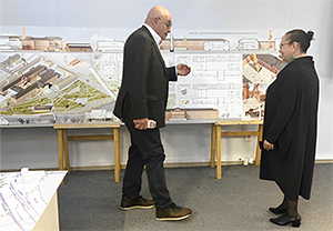 Architecture students of the MGAKHI named after V. I. Surikov presented their projects at the Polytechniс University