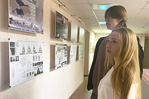 Будущих архитекторов в вуз привлекает галерея талантов