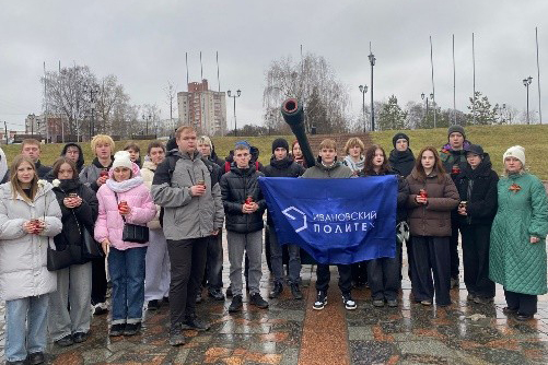 В День Неизвестного Солдата Политех - в общем строю