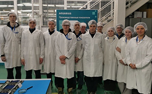 Студенты – в гостях у "Аквариуса"