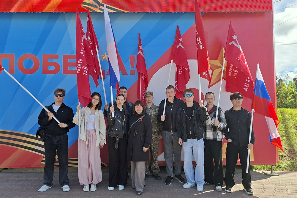 Политех на параде Победы